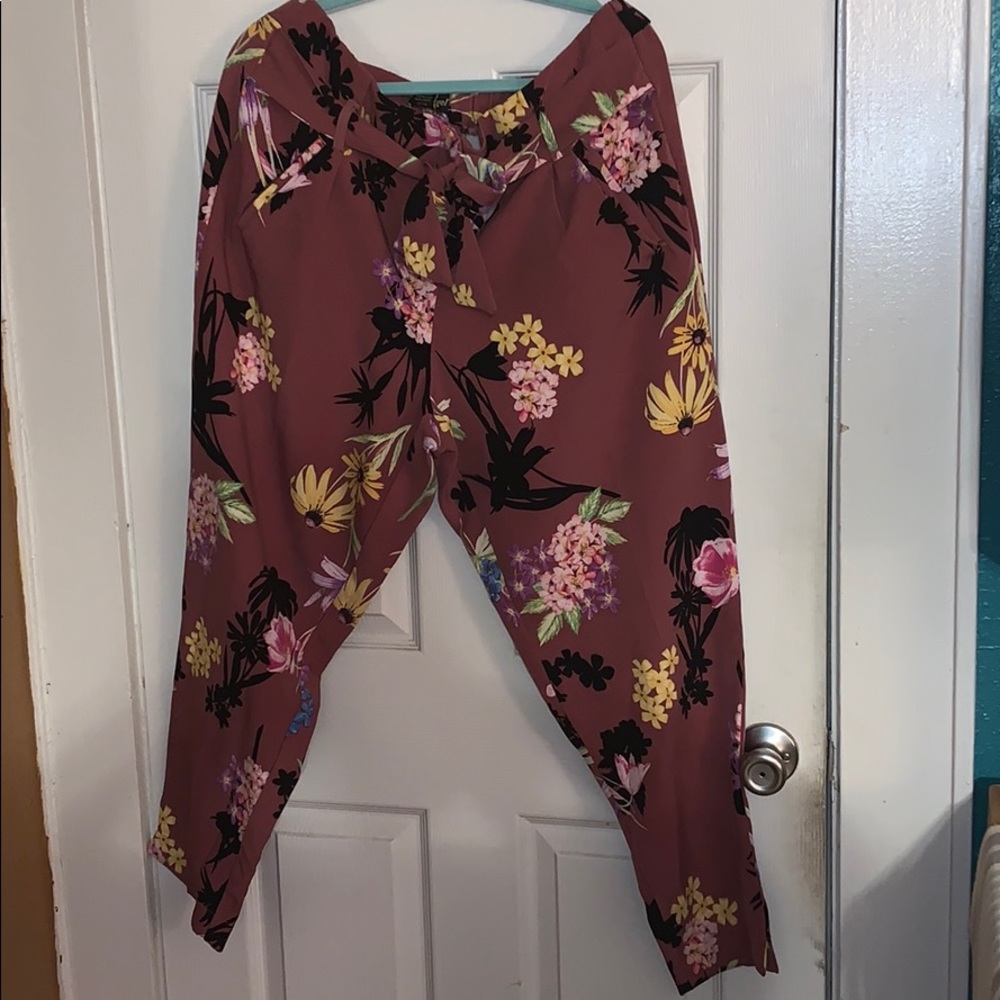 Floral Pants